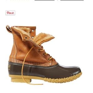 LL Bean Shearling-lined Bean Boot